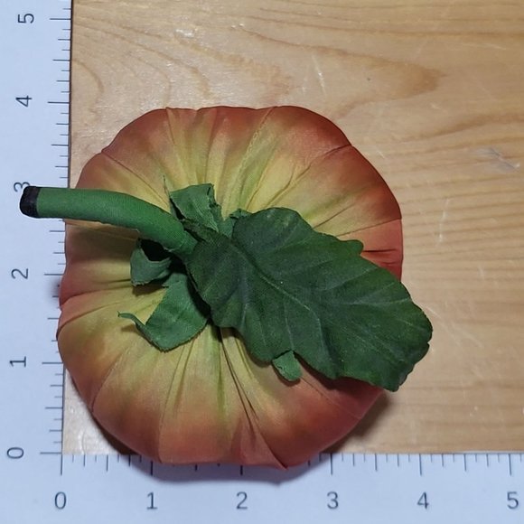 VTG Tomato Fruit Cloth Silk Fabric Set of 3 - Picture 10 of 12